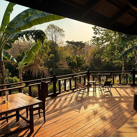 Bolaven Garden Bungalow And Tent - Tad Lo Ban Kiangtat Exterior foto