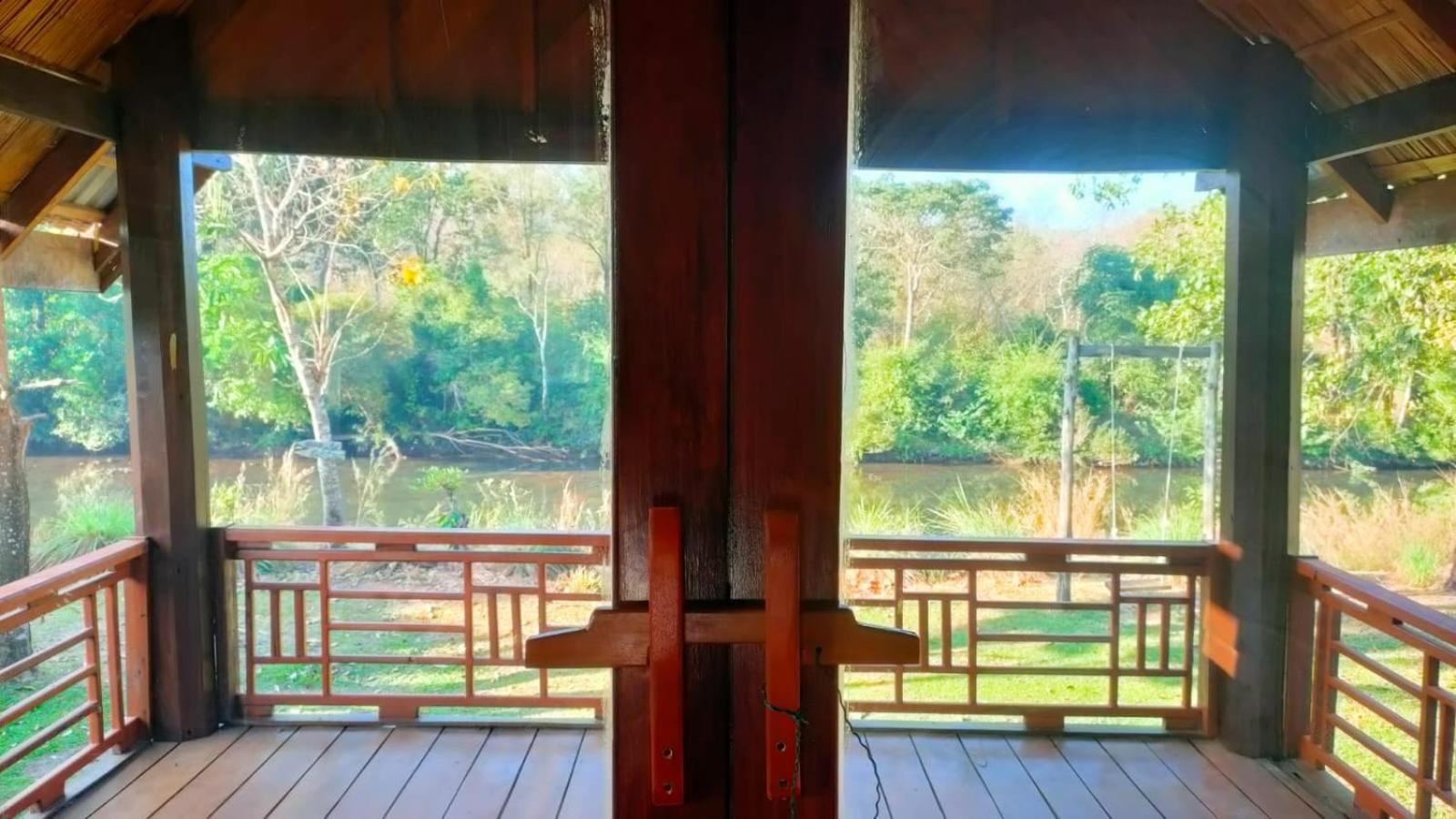 Bolaven Garden Bungalow And Tent - Tad Lo Ban Kiangtat Exterior foto